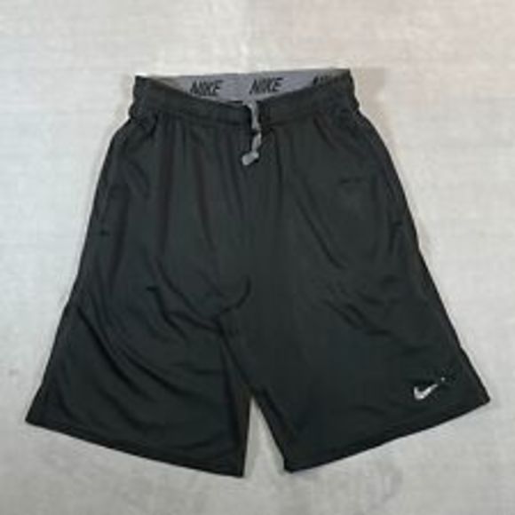 NEW Boys Small NIKE Fly Training Shorts 403942 025 Black/Anthracite - Picture 3 of 3